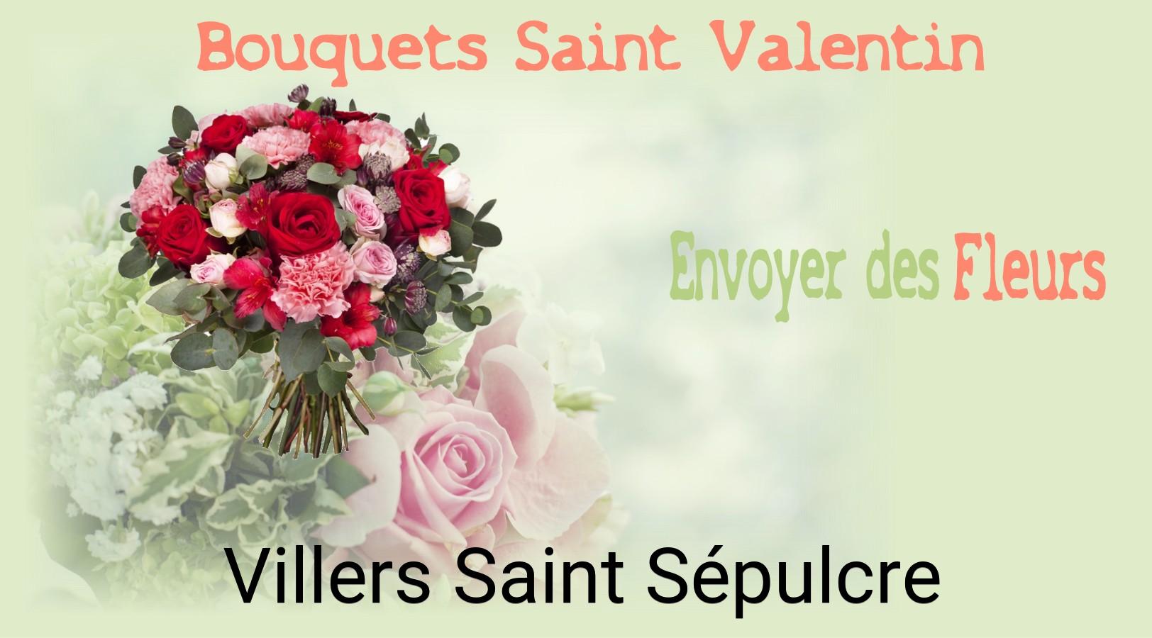 Roses de Saint-Valentin livrées à Villers-Saint-Sépulcre